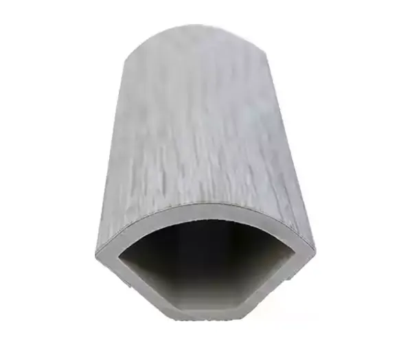 Quarter Round, a convex corner trim with a rounded face, on a white background