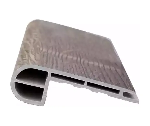 Stair Nose B, a moulded nosing profile for the front edge of a step, on a white background